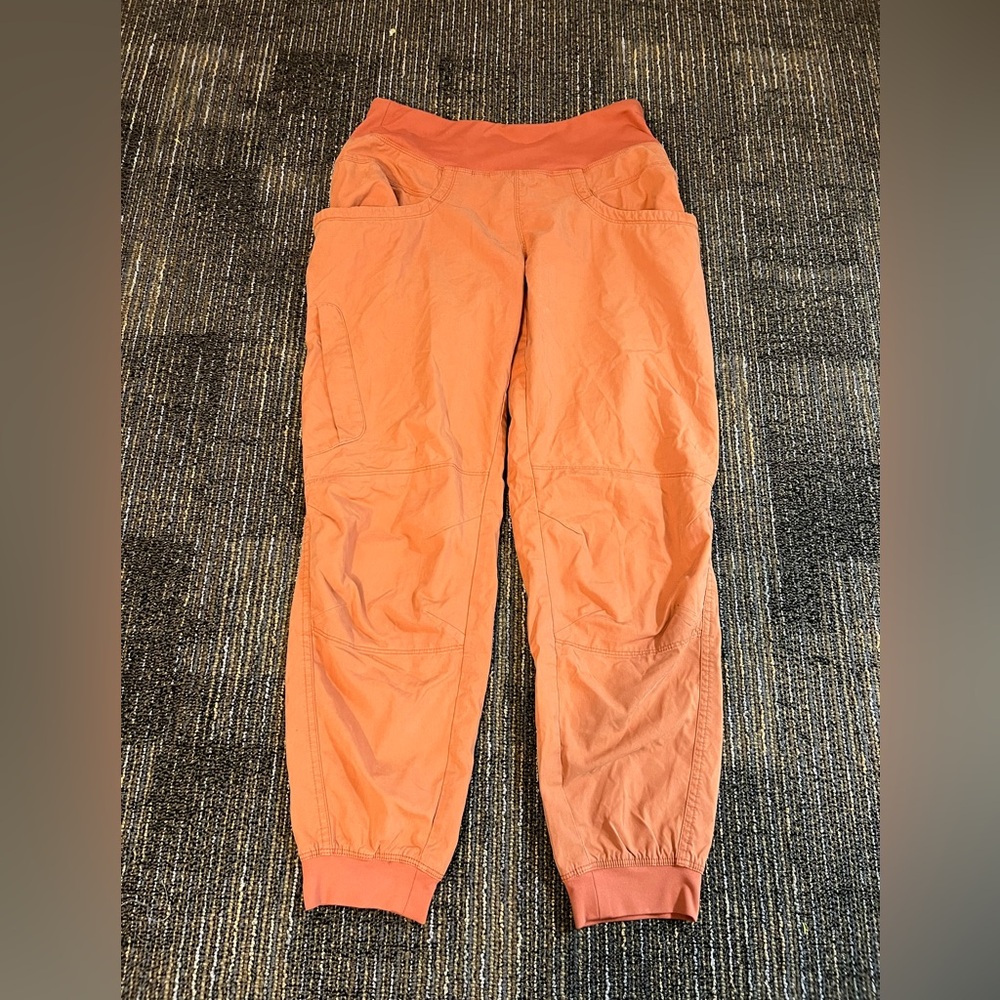 Prana Orange Jogger Pants